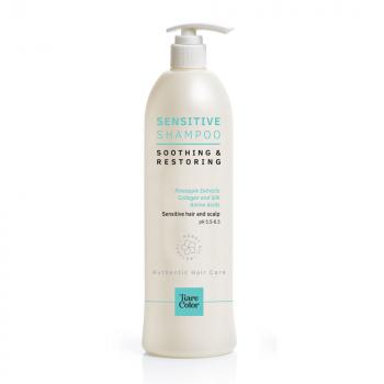 Фото Шампунь для чувствительной кожи головы с аминокислотами шелка и коллагеном Tiare Color Sensitive Shampoo