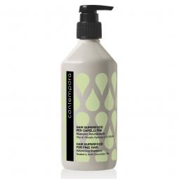 Шампунь для придания объема волосам с маслом облепихи и огуречным маслом Contempora Fine Hair Volumizing Shampoo, 500 мл