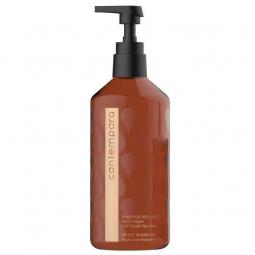 Разглаживающий шампунь для волос «Сияющий бархат» с маслами арганы и облепихи Contempora Velvet Shampoo, 500 мл