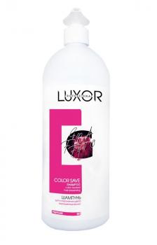 Фото Шампунь для сохранения цвета окрашенных волос Luxor Professional Color Save Care Shampoo, 1000 мл