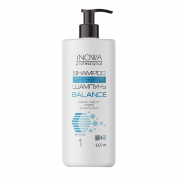 Фото Шампунь для увлажнения волос  Баланс  jNOWA Professional Balance Shampoo
