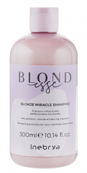 Фото Шампунь для волос для оттенков блонд Inebrya Blondesse Blonde miracle shampoo