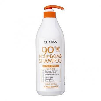 Фото Медовый шампунь для ослабленных волос Chakan Factory Honey Bomb 90% Shampoo