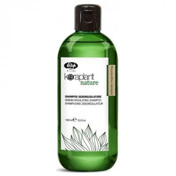 Фото Шампунь-регулятор жирности волос Lisap Keraplant Nature Sebum-Regulating Shampoo