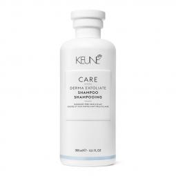 Шампунь для волос против перхоти для чувствительной кожи головы Keune Care Derma Exfoliate Shampoo
