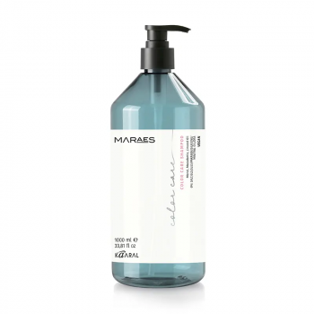 Фото Бессульфатный шампунь для окрашенных волос с маслом макадамии и льняным маслом Kaaral Maraes Color Care Shampoo, 1000 мл