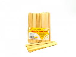 Одноразовые деревянные шпатели для депиляции 1,7 х 15 см Silk&Soft