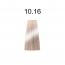 Стойкая краска для волос №10.16  Платиновый блондин пепельно-красный  Mirella Professional, 100 мл #3