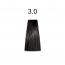 Стойкая краска для волос №3.0  Темный шатен  Mirella Professional, 100 мл #3