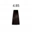 Стойкая краска для волос №4.85  Шатен коричнево-махагоновый  Mirella Professional, 100 мл #3