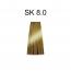 Стойкая краска для волос № 8.0  Светлый блондин  Kaaral Baco Silkera, 100 мл #5