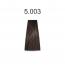 Стойкая краска для волос №5.003  Светлый шатен интенсивно-натуральный золотистый  Mirella Professional, 100 мл #3