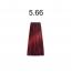 Стойкая краска для волос №5.66  Светлый шатен интенсивно-красный  Mirella Professional, 100 мл #3