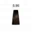 Стойкая краска для волос №5.86  Светлый шатен коричнево-красный  Mirella Professional, 100 мл #3