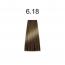 Стойкая краска для волос №6.18  Темный блондин пепельно-коричневый  Mirella Professional, 100 мл #3