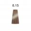 Стойкая краска для волос №8.15  Светлый блондин пепельно-махагоновый  Mirella Professional, 100 мл #3