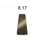 Стойкая краска для волос №8.17  Светлый блондин пепельно-древесный  Mirella Professional, 100 мл #3