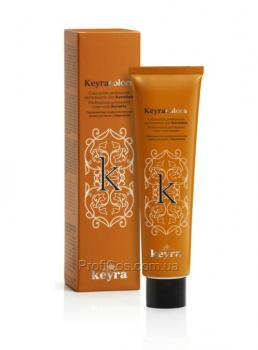Фото Перманентная крем-краска для волос №5.8  Светло-каштановый шоколадный  Keyra colors