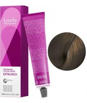 Фото Стойкая крем-краска для волос №5/07  Светло-коричневый натуральный коричневый  Londa Professional Londacolor Permanent, 60 мл