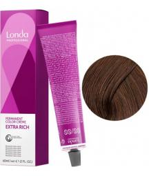 Стойкая крем-краска для волос №6/73 "Темный блондин коричнево-золотистый" Londa Professional Londacolor Permanent, 60 мл