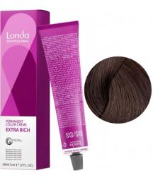 Стойкая крем-краска для волос №6/77 "Темный блондин интенсивно-коричневый" Londa Professional Londacolor Permanent, 60 мл