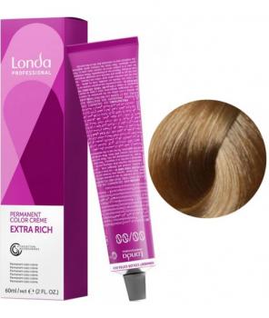 Фото Стойкая крем-краска для волос №8/7  Светлый блондин коричневый  Londa Professional Londacolor Permanent, 60 мл