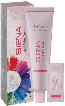 Фото Стойкая профессиональная крем-краска для волос № 6.0  Темно-русый  jNOWA Professional Siena Chromatic Save, 90 мл