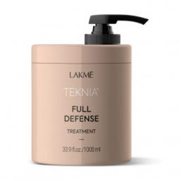 Маска для комплексной защиты волос с экстрактом риса и биосахаридом LAKME Teknia Full Defense Treatment, 1000 мл