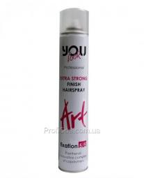 Лак для волос экстрасильной фиксации You Look Professional ART Extra Strong Finish Hairspray