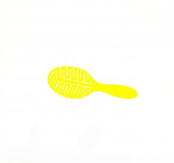 Фото Массажная расческа для волос желтая Termix Colors