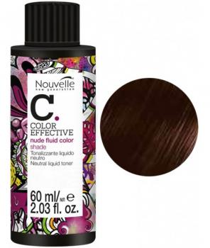 Фото Тонирующая краска для волос № 5.34  Светло-медный золотисто-коричневый  Nouvelle Liquid Toner, 60 мл