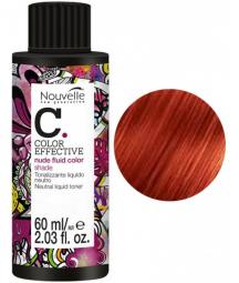 Тонирующая краска для волос № 7.66 "Интенсивный красный блонд" Nouvelle Liquid Toner, 60 мл