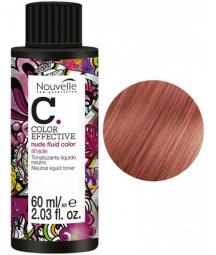 Тонирующая краска для волос № 8.21 "Светло-пепельный блонд с фиолетовым подтоном" Nouvelle Liquid Toner, 60 мл