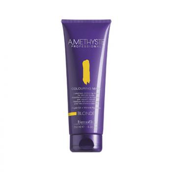 Фото Тонирующая маска для всех оттенков волос Блонд FarmaVita Amethyste Colouring Mask Blonde