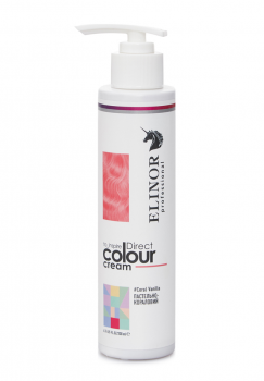 Фото Тонирующий крем для волос прямого действия  Пастельно-коралловый  Elinor to_inspire Direct Color Cream, 50 мл