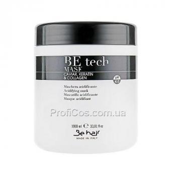 Фото Кислая рН-маска для волос с кератином и коллагеном Be Hair Be Tech Acidifying Mask, 1000 мл