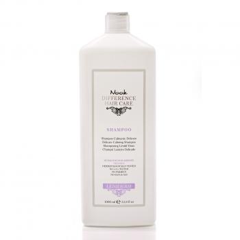 Фото Успокаивающий шампунь для ломких волос Nook Difference Hair Care Leniderm Shampoo, 1000 мл