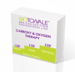 Увлажняющая отбеливающая карбокситерапия с кислородной маской для сухой кожи лица Biotonale