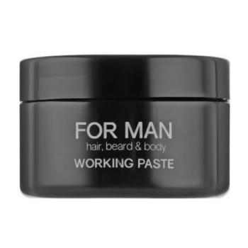 Фото Матирующая паста для волос с карнаубским воском Vitality's For Man Working Paste, 100 мл
