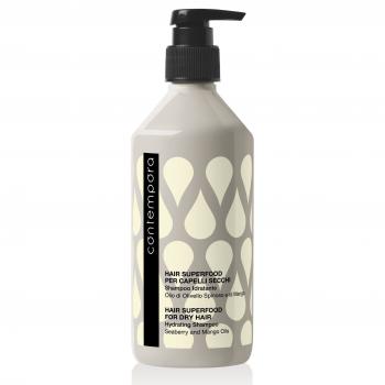 Фото Увлажняющий шампунь для сухих волос с маслами облепихи и манго Contempora Dry Hair Hydrating Shampoo, 500 мл