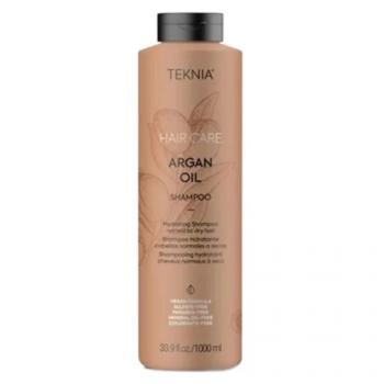 Фото Увлажняющий шампунь для волос с аргановым маслом LAKME Teknia Argan Oil Shampoo, 1000 мл