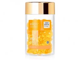 Витамины для волос "Роскошное сияние" с маслом алоэ вера Ellips Hair Vitamin Smooth&Shiny, 50 капсул