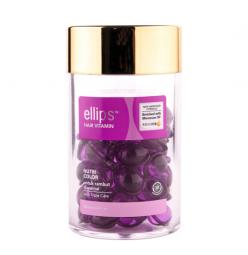 Витамины для окрашенных волос «Сияние цвета» Ellips hair Vitamin Nutri Color with Triple Care, 50 капсул