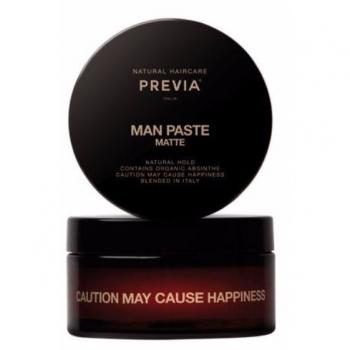 Фото Паста для укладки волос натуральной фиксации с матовым эффектом Previa Man Paste, 100 мл