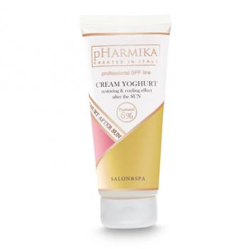 Фото Восстанавливающий крем  Йогурт  для лица после солнца с охлаждающим эффектом pHarmika Cream YOGHURT, 200 мл
