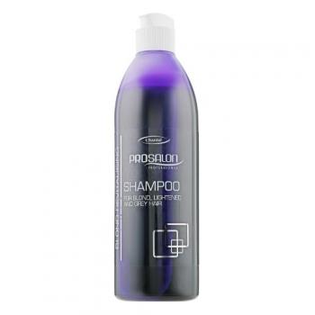 Фото Восстанавливающий шампунь для светлых и седых волос Prosalon Revitalising Light and Gray Shampoo, 500 мл