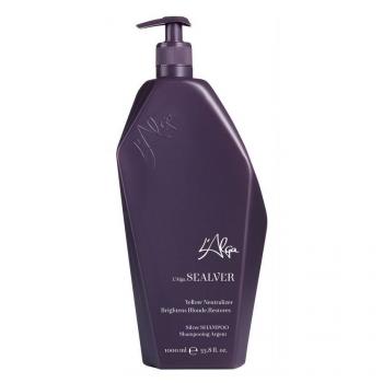 Фото Восстанавливающий шампунь для светлых волос с комплексом AlgaNord5 L’Alga Sealver Shampoo, 1000 мл