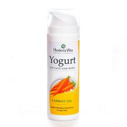 Йогурт для лица и тела с морковным маслом Hedera Vita Yogurt For Face And Body Carrot Oil, 150 мл