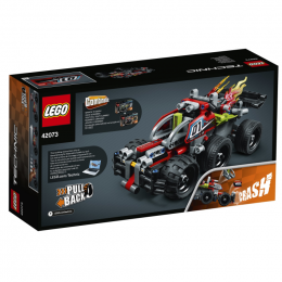 Красный гоночный автомобиль lego technic