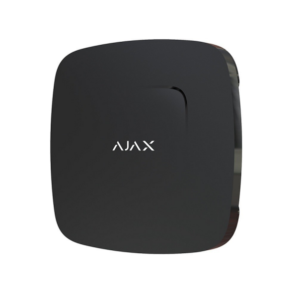 Бездротовий датчик детектування диму і чадного газу Ajax Fire Protect Plus Black